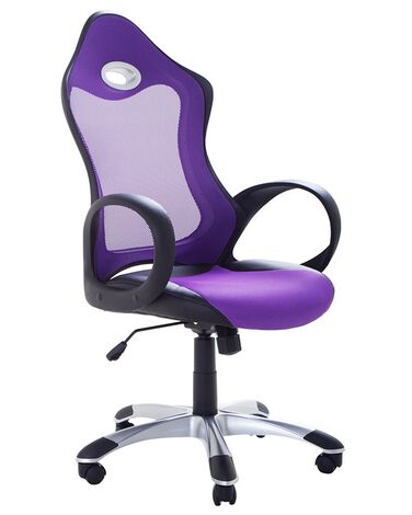 Chaise de bureau design violette ICHAIR