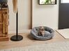Cama para perro de lino gris 60 x 50 cm CANDIR_783459