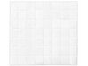 Edredón de algodón japara blanco 200 x 220 cm TELENO_807594