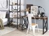 Home Office Desk 120 x 60 cm Dark Wood DARBY _791293