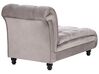 Left Hand Chaise Lounge Taupe LORMONT_743863