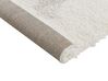 Shaggy Area Rug 80 x 150 cm White and Grey MASIS_854486