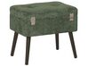 Manšestrová stolička s úložným prostorem zelená MALLARD_773598