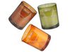 Geurkaars set van 3 soja wax gouden appel/chocolade/amber SHEER JOY_876535