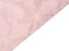 Koberec z umelej zajačej kožušiny 80 x 150 cm ružový THATTA_866759