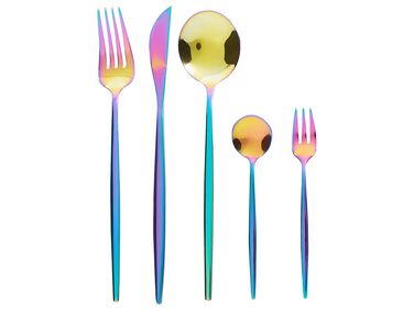 30 Piece Cutlery Set Multicolour RIGATONI