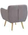 Fabric Armchair Grey MELBY_802374