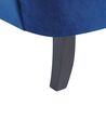 Fauteuil style Chesterfield en tissu bleu marine VIBORG II_708309