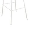 Set of 4 Bar Chairs White MORA_876371