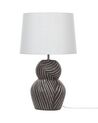 Ceramic Table Lamp Black GUAPORE_877417