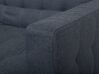 Chaise-longue reclinável em tecido cinzento escuro ABERDEEN_719021