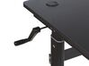 Állítható Gamer Asztal Fekete Színben RGB LED világítással  120 x 60 cm DURBIN _795370