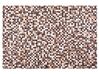 Kožený koberec 160 x 230 cm viacfarebný KONYA_680056