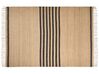 Jutový koberec 160 x 230 cm béžový ERICEK_885175