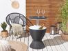 Chladiaci barový stolík ⌀ 48 cm čierny AISA_861683