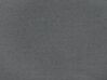 Cama continental de poliéster gris oscuro/plateado 160 x 200 cm PRESIDENT_706747