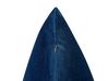 Conjunto de 2 almofadas decorativas em veludo azul marinho 45 x 45 cm MARULA_854604