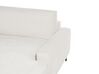 Left Hand Fabric Corner Sofa Off-White MALOY_893664