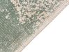 Viskosmatta 80 x 150 cm grön och beige AKARSU_837016