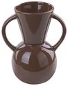 Vase décoratif brun 19 cm ORESTIADA_846162