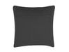 Set di 2 cuscini cotone motivo in rilievo grigio scuro 45 x 45 cm LALAM_824931
