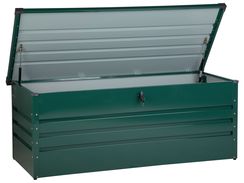 Pehmustelaatikko teräksinen tummanvihreä 165x70 cm CEBROSA Pehmustelaatikko teräksinen tummanvihreä 165x70 cm CEBROSA