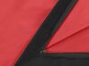 Poltrona sacco impermeabile nylon rosso 140 x 180 cm FUZZY_807115