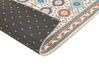 Teppich mehrfarbig 80 x 300 cm orientalisches Muster Kurzflor HACILAR_886595