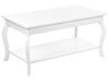 Sofabord med hylde hvid HARTFORD_848725