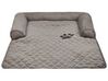 Fabric Pet Bed 70 x 100 cm Light Grey BOZAN_826656