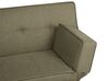 Canapé-lit en tissu vert BRISTOL_905118