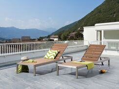 Ruskea aurinkotuoli NARDO Ruskea aurinkotuoli NARDO