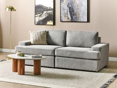 3-seters sofa stoff Lys grå ALLA