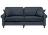 3 Seater Fabric Sofa Dark Grey OTRA II_803799