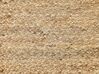 Puf de yute natural/beige 45 x 45 cm DHADAR_841529