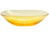 Aufsatzwaschbecken gelb oval 54 x 36 cm MOENGO_891746