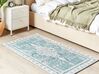 Bavlněný koberec 80 x 150 cm mentolově zelený FULLA_852229