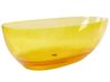 Badewanne freistehend gelb oval 169 x 78 cm BLANCARENA_891393