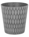 Set di 2 Vasi Argilla grigio scuro ⌀ 36 cm LAVRIO _844456