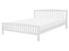 Łóżko drewniane 160 x 200 cm białe CASTRES_706773