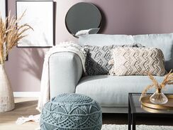 Koristetyyny puuvilla harmaa makramee 30 x 45 cm 2 kpl KIRIKKALE Koristetyyny puuvilla harmaa makramee 30 x 45 cm 2 kpl KIRIKKALE