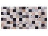Teppich Kuhfell braun-beige 80 x 150 cm Patchwork RIZE_807038
