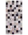 Vloerkleed patchwork bruin/beige 80 x 150 cm RIZE_807038