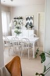 Wooden Dining Table 180 x 90 cm White CARY_874202
