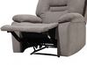 Fabric Manual Recliner Chair Taupe Beige BERGEN_709974
