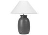 Lampa stołowa ceramiczna czarna PATILLAS_844175