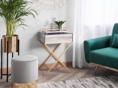 Mirrored Side Table VIVY