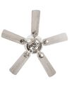 Ceiling Fan with Light Silver with Light Wood SIRAMA_870962