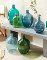 Glass Decorative Vase 48 cm Turquoise SAMOSA_823717