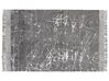 Viskózový koberec 140 x 200 cm sivý HANLI_837000